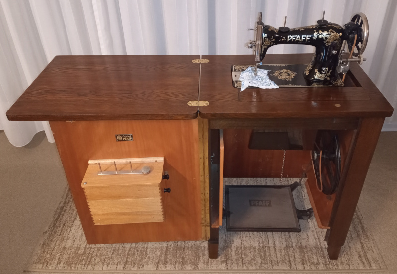 The Pfaff model 31 sewing machine - Table of Contents