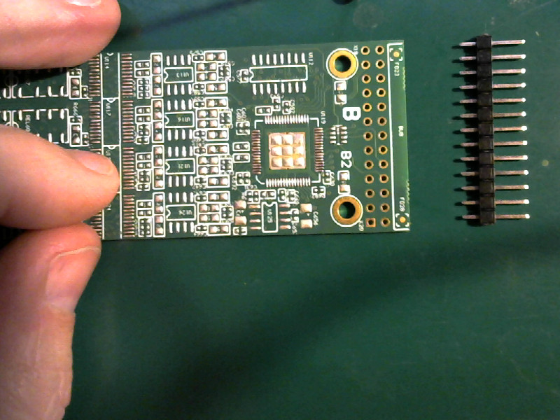 Pin header and PCB
