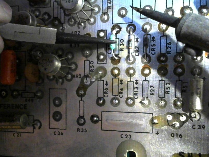 Solder the second pin