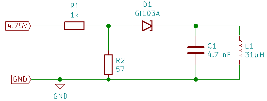 Tunnel diode oscillator
