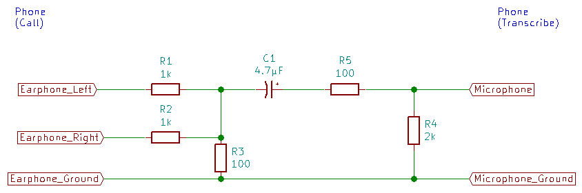 Final adapter circuit