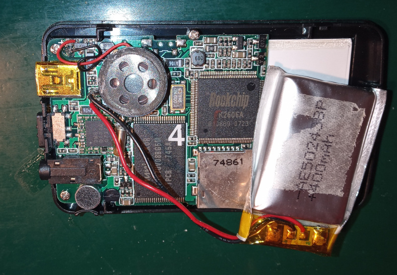 TEAC MP390 battery replacement