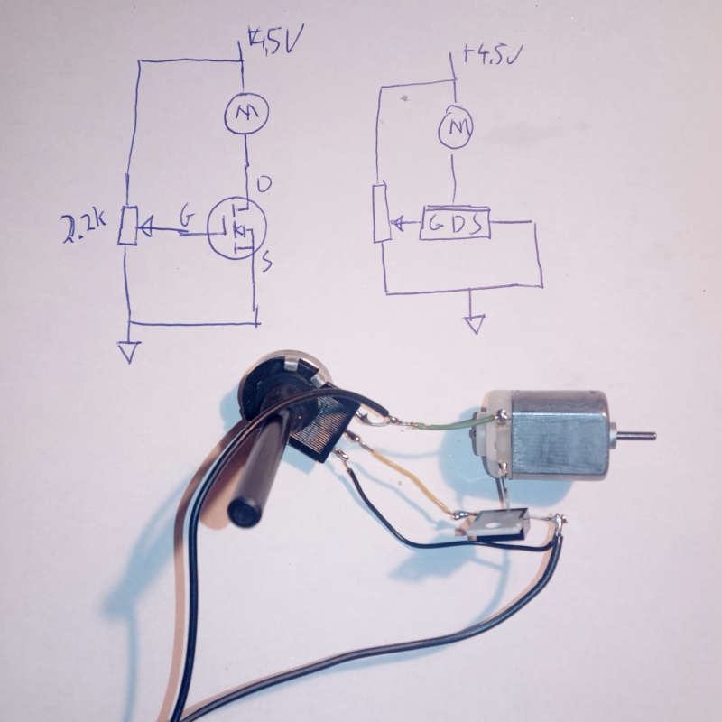 A sewing machine motor speed control - Basic ideas on how not to make a motor speed control