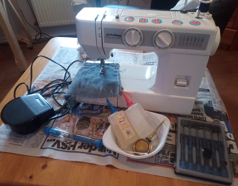 Privileg 1510 sewing machine - A favor for a friend
