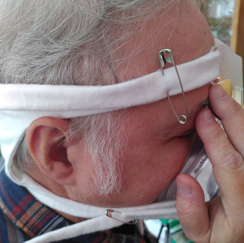 Mark the length of the straps 1
