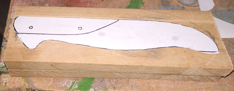 Cutting and shaping the handle 1