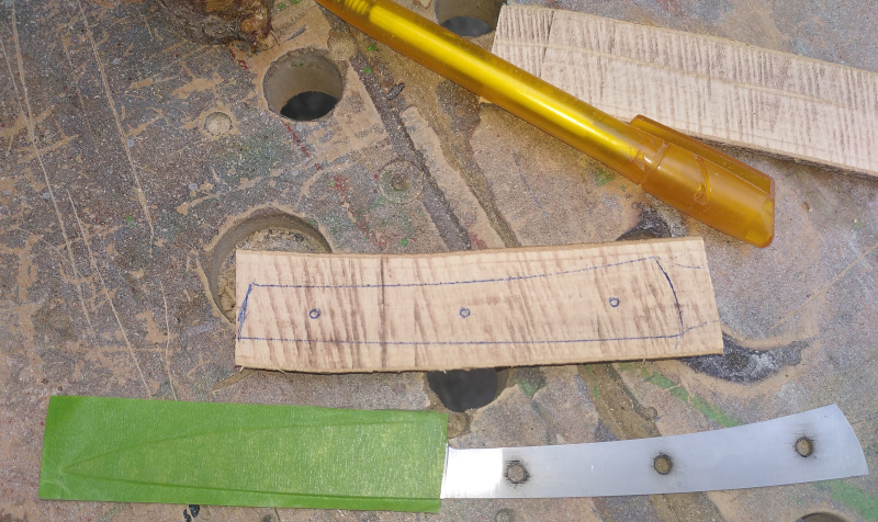 Tracing the blade