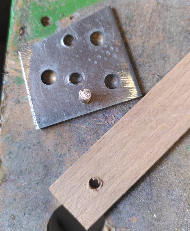 Beech and brass 1
